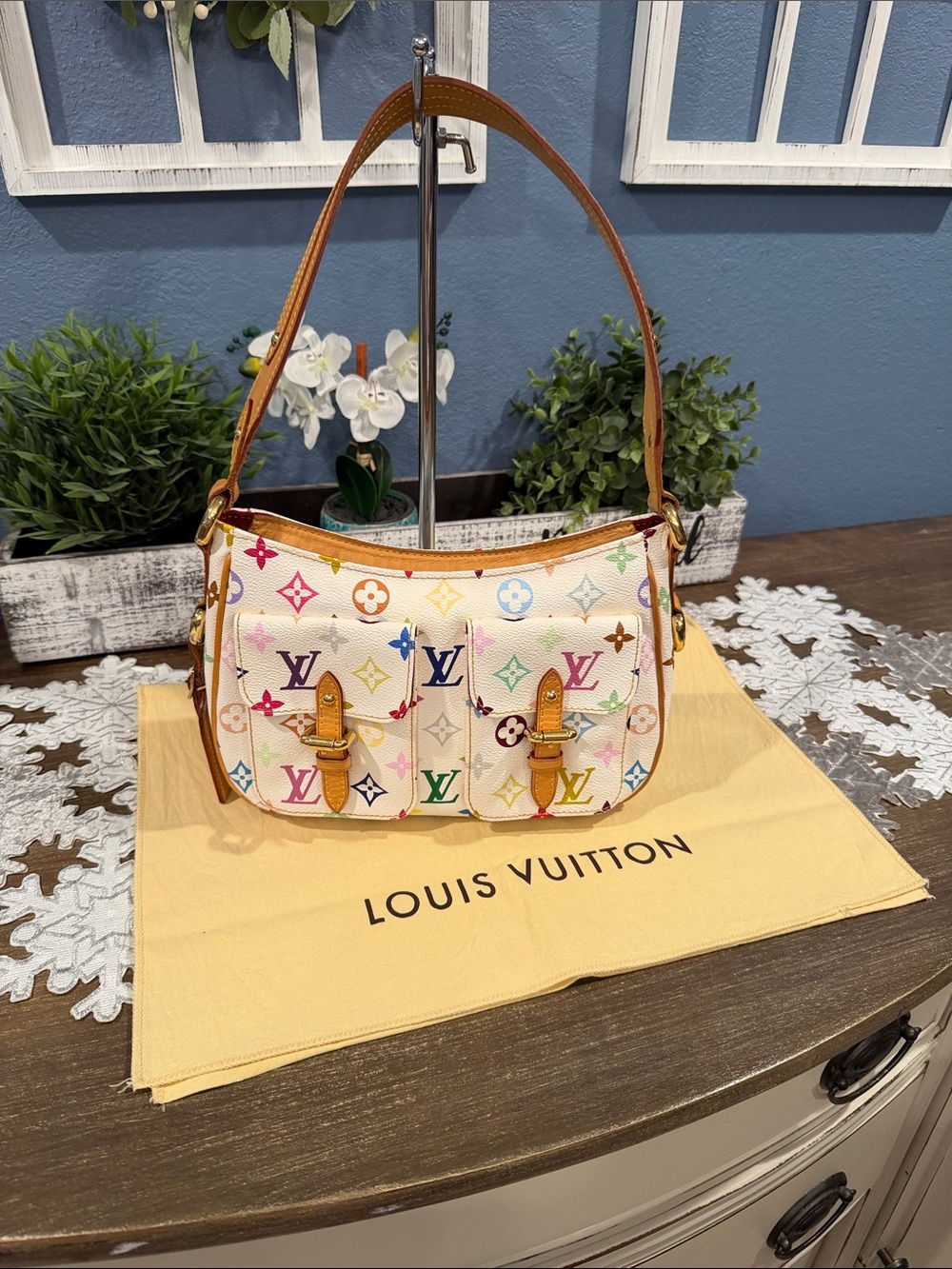 Authentic Louis Vuitton murakami Lodge Pm
